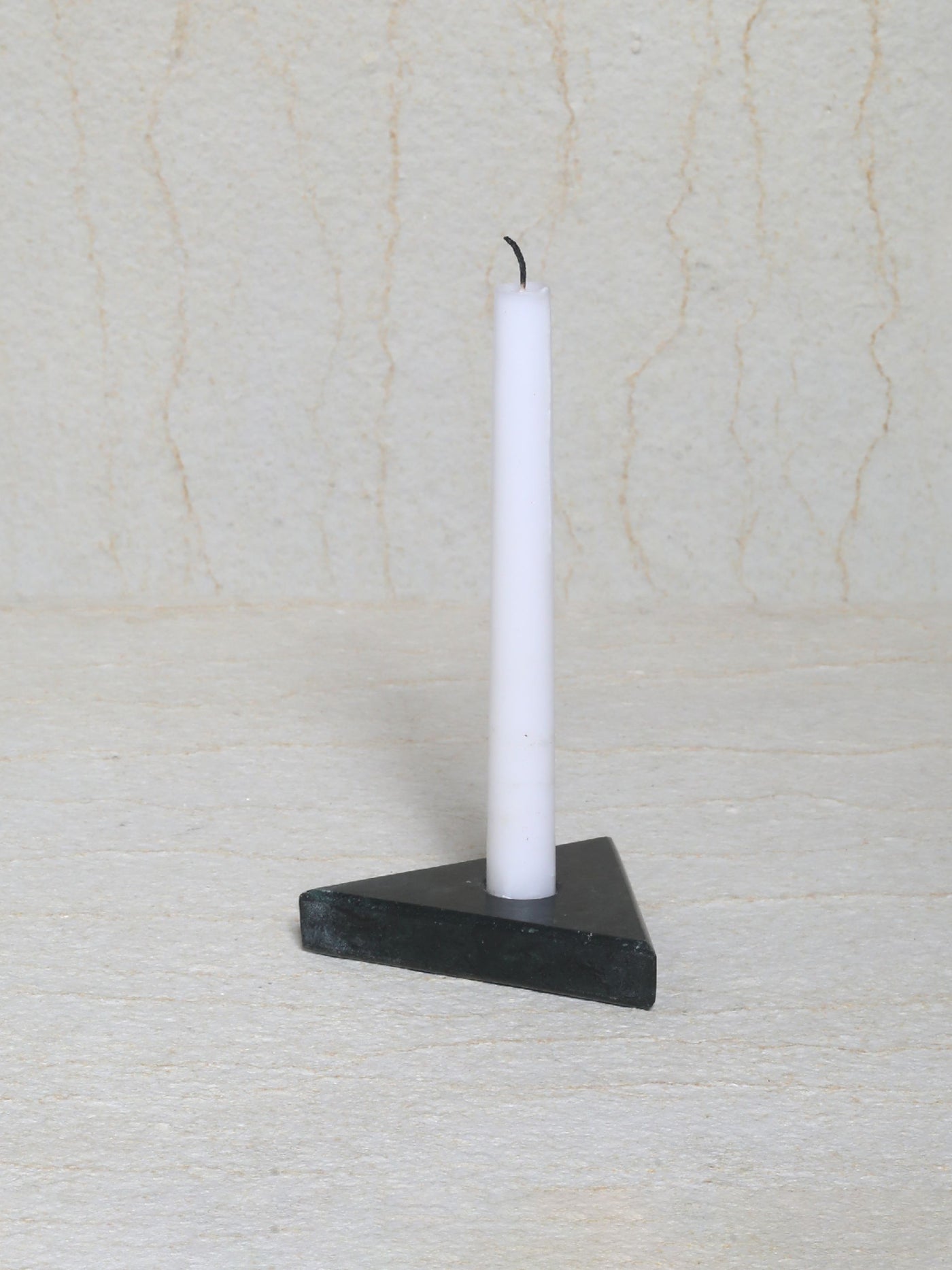 Triangle Marble Candle Holder