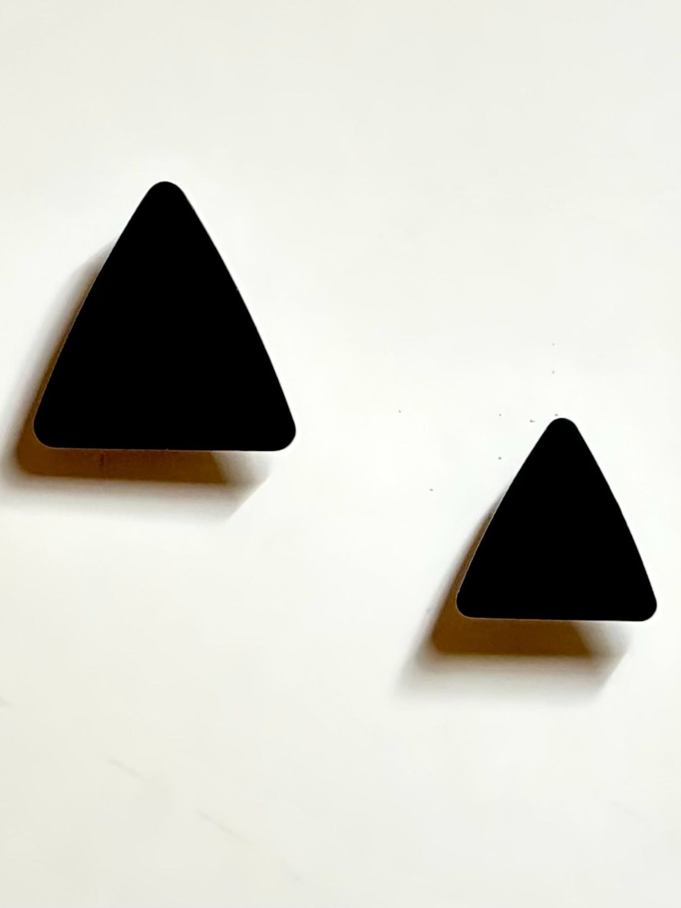 Triangle Metal Button Large