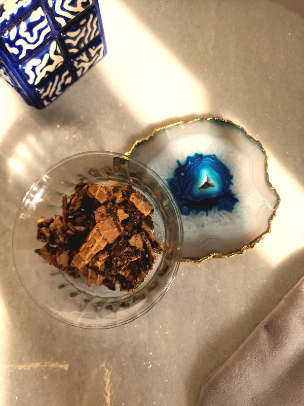 Turquoise Platter - Agate Gemstone