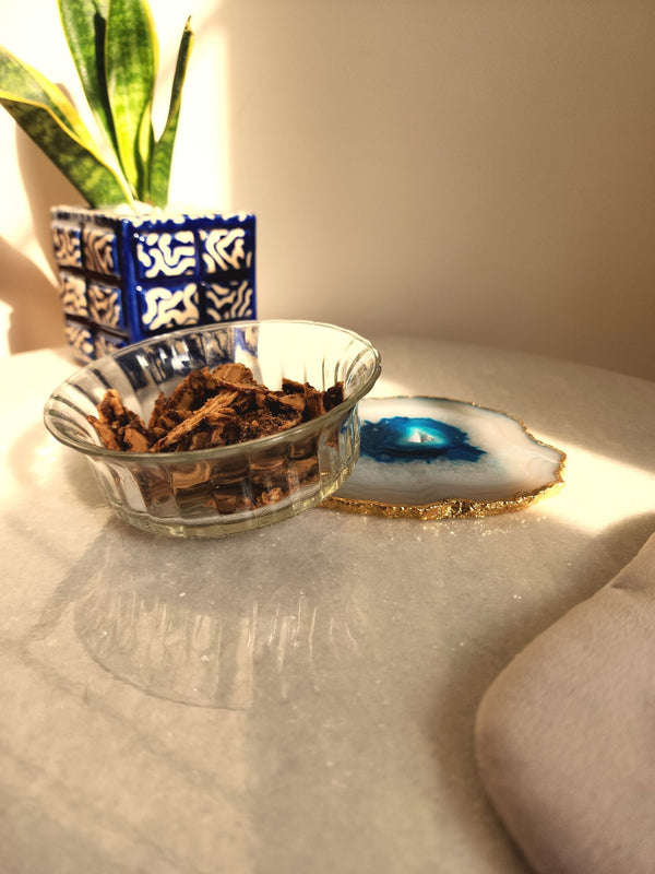 Turquoise Platter - Agate Gemstone