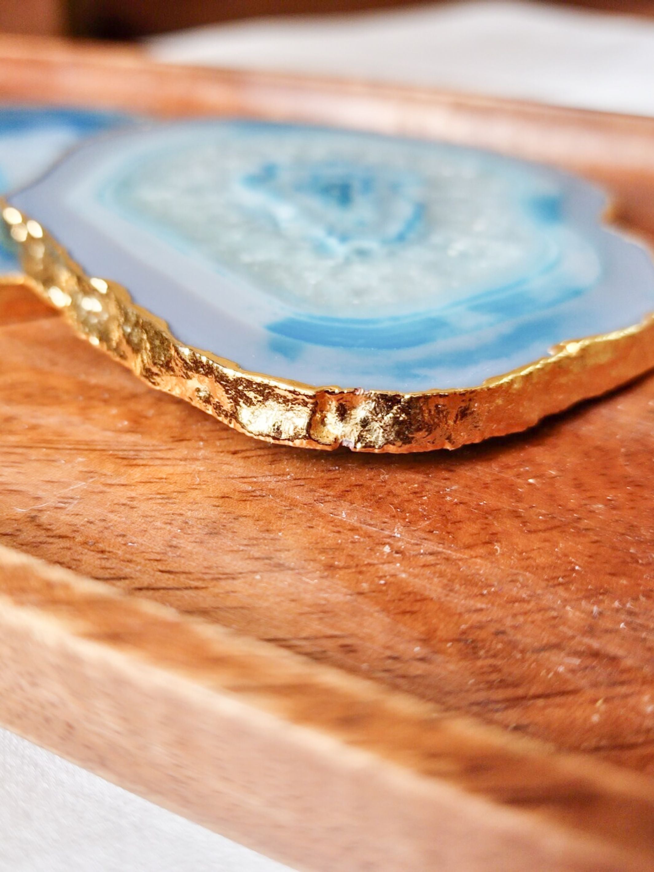 Turquoise Platter - Agate Gemstone