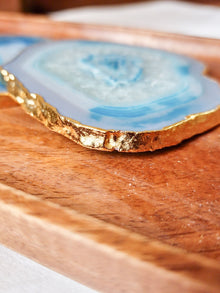 Turquoise Platter - Agate Gemstone
