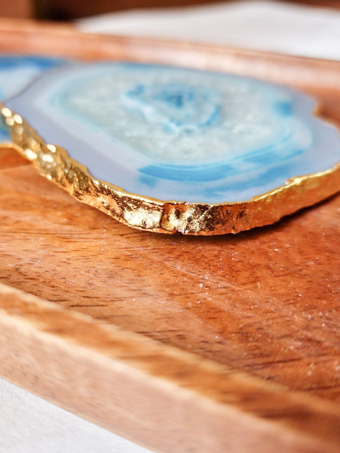 Turquoise Platter - Agate Gemstone