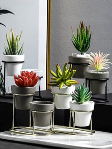 Twin Pots Grey