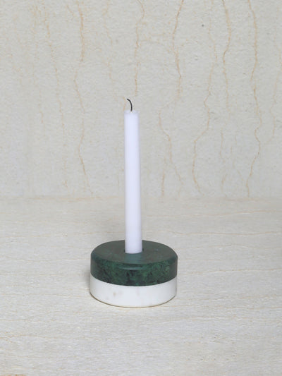 Two-tier Marble Candle Holder