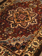 Persian Style Area Rug with Ornate Medallion
