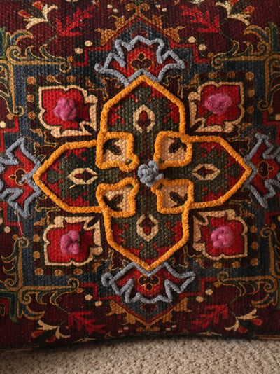 Vintage Medallion Cushion Cover for Sofa & Living Room