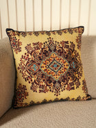 Floral Medallion Cushion Cover for Sofa & Living Room