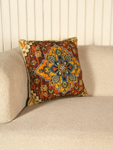 Geometric Medallion Cushion Cover for Sofa & Living Room