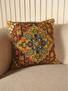 Geometric Medallion Cushion Cover for Sofa & Living Room