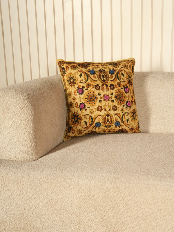 Floral Vine Pattern Cushion Cover for Sofa & Living Room