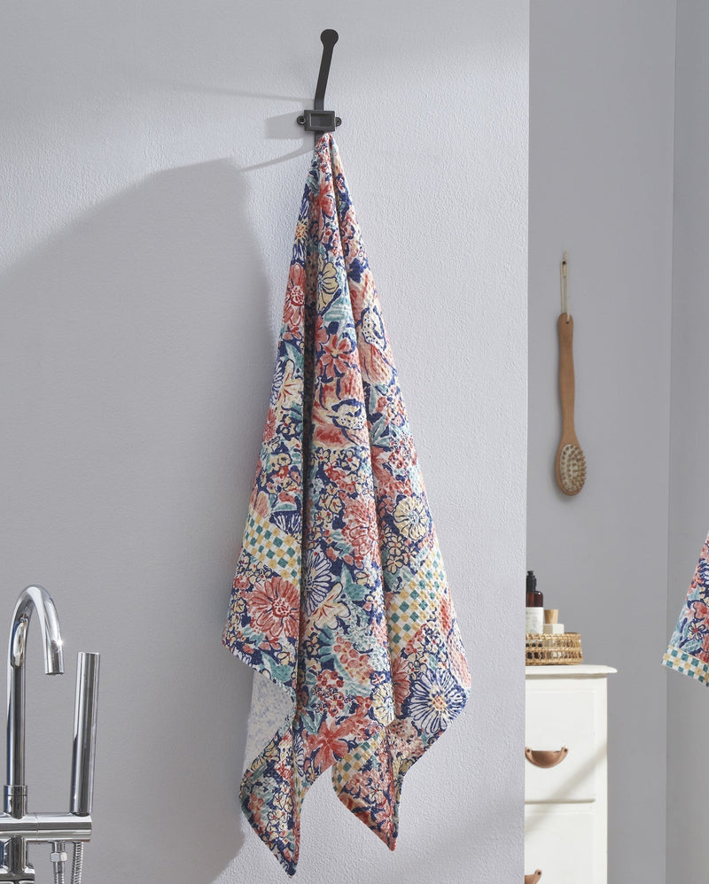 Nature Nectar Blue Bath Towel