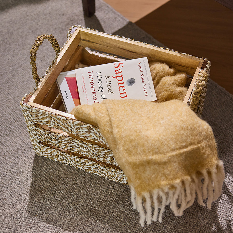 seaweed box natural white