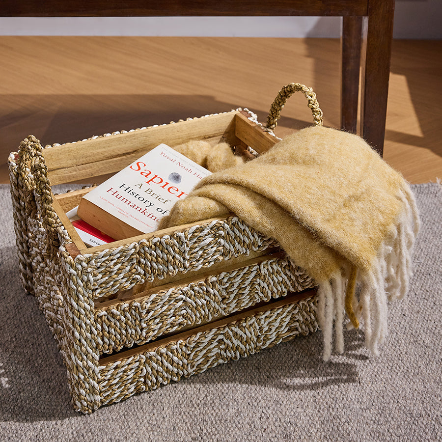 seaweed box natural white