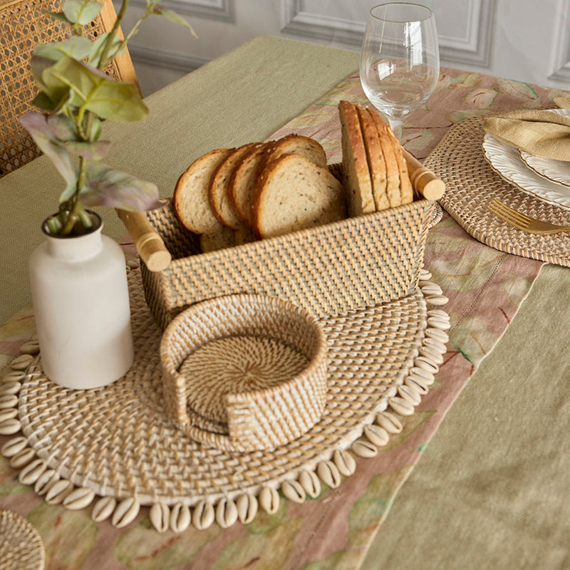 Zibo oval shell mat