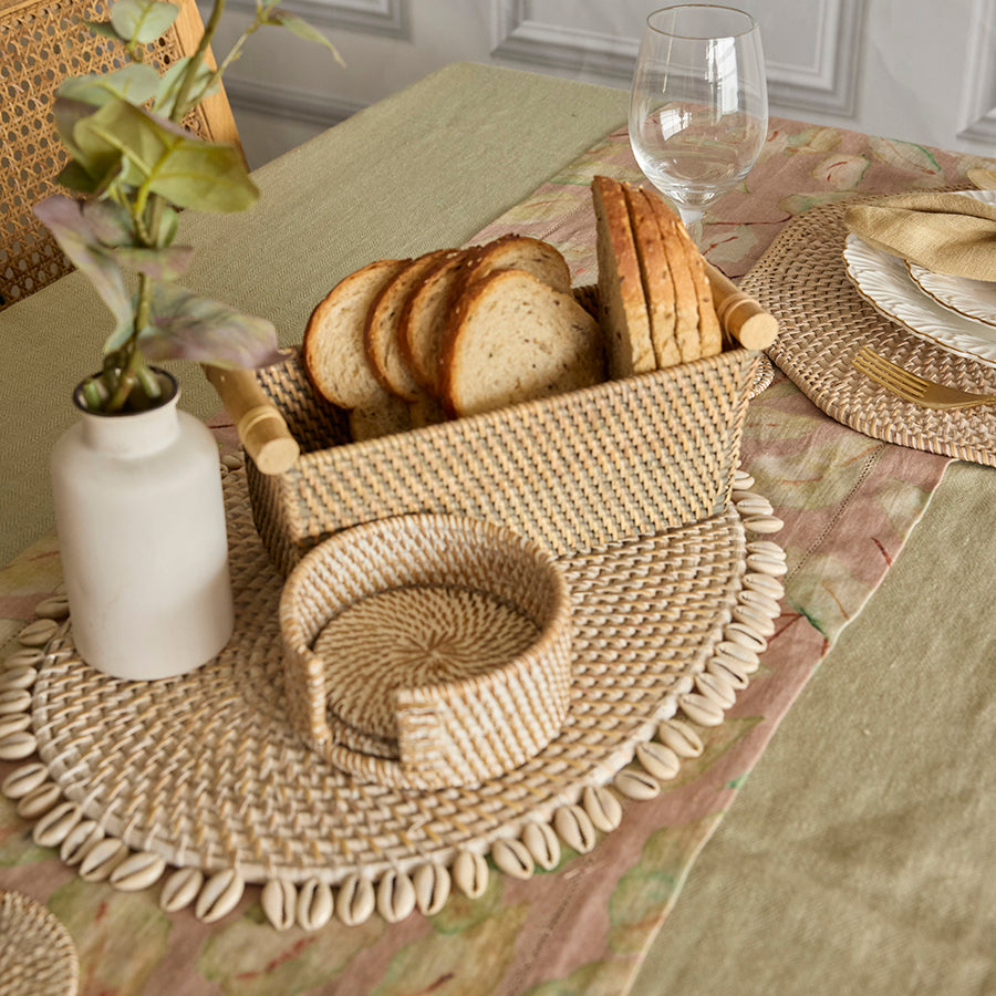 Zibo oval shell mat