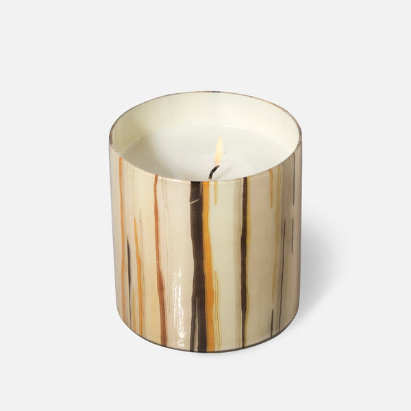 WABI SABI - GLASS ABSTRACT PRINTED CANDLE JAR