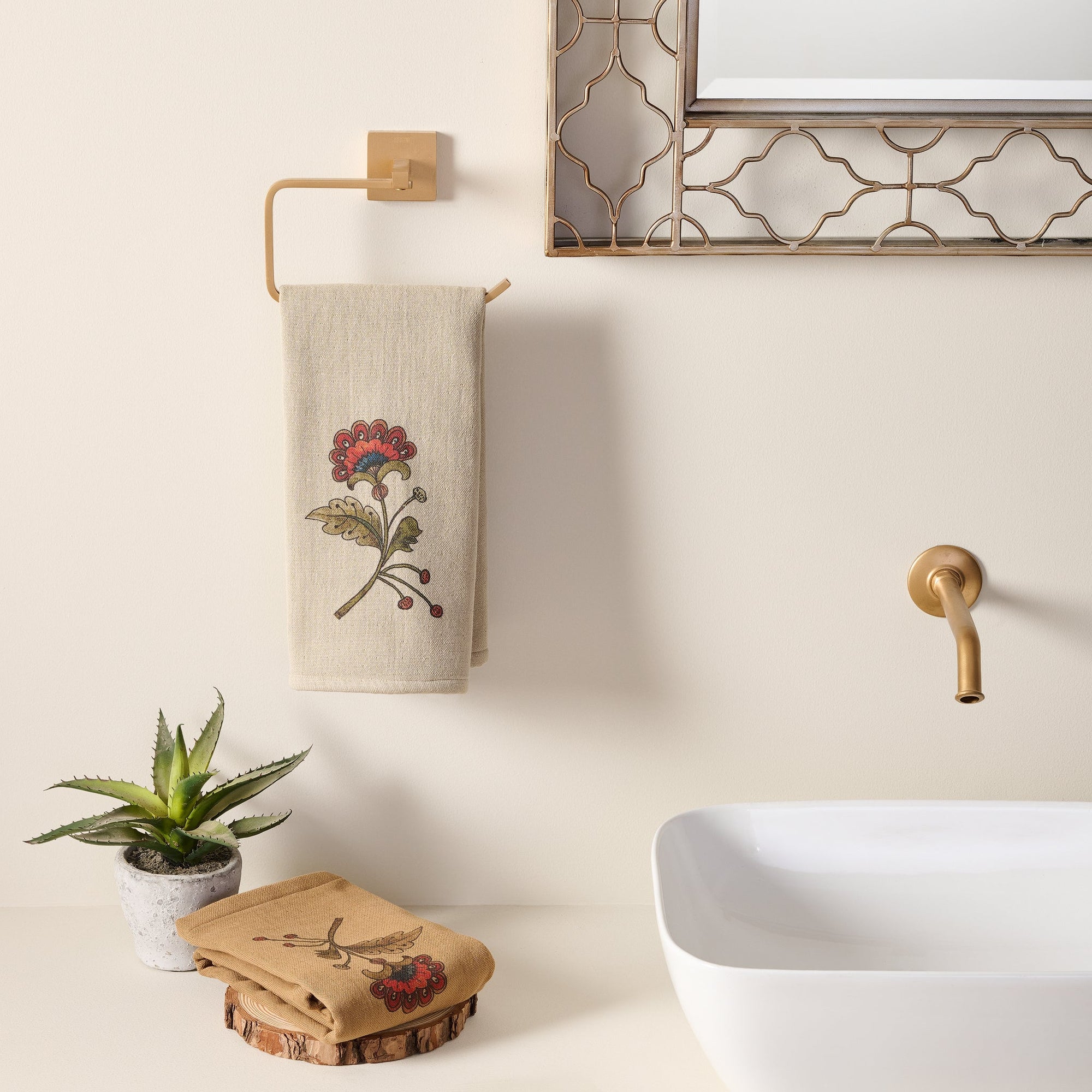 KSHUPA| Cotton | Hammam Terry  | Hand Towel