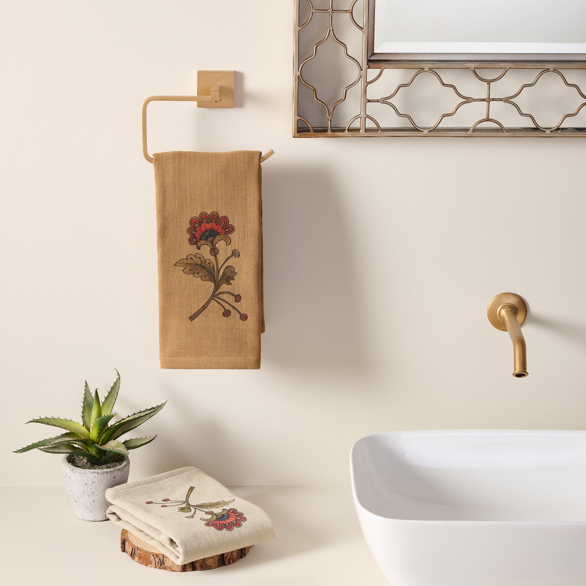 KSHUPA| Cotton | Hammam Terry  | Hand Towel