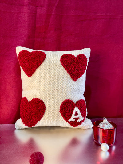 Initials Embrace Cushion Cover