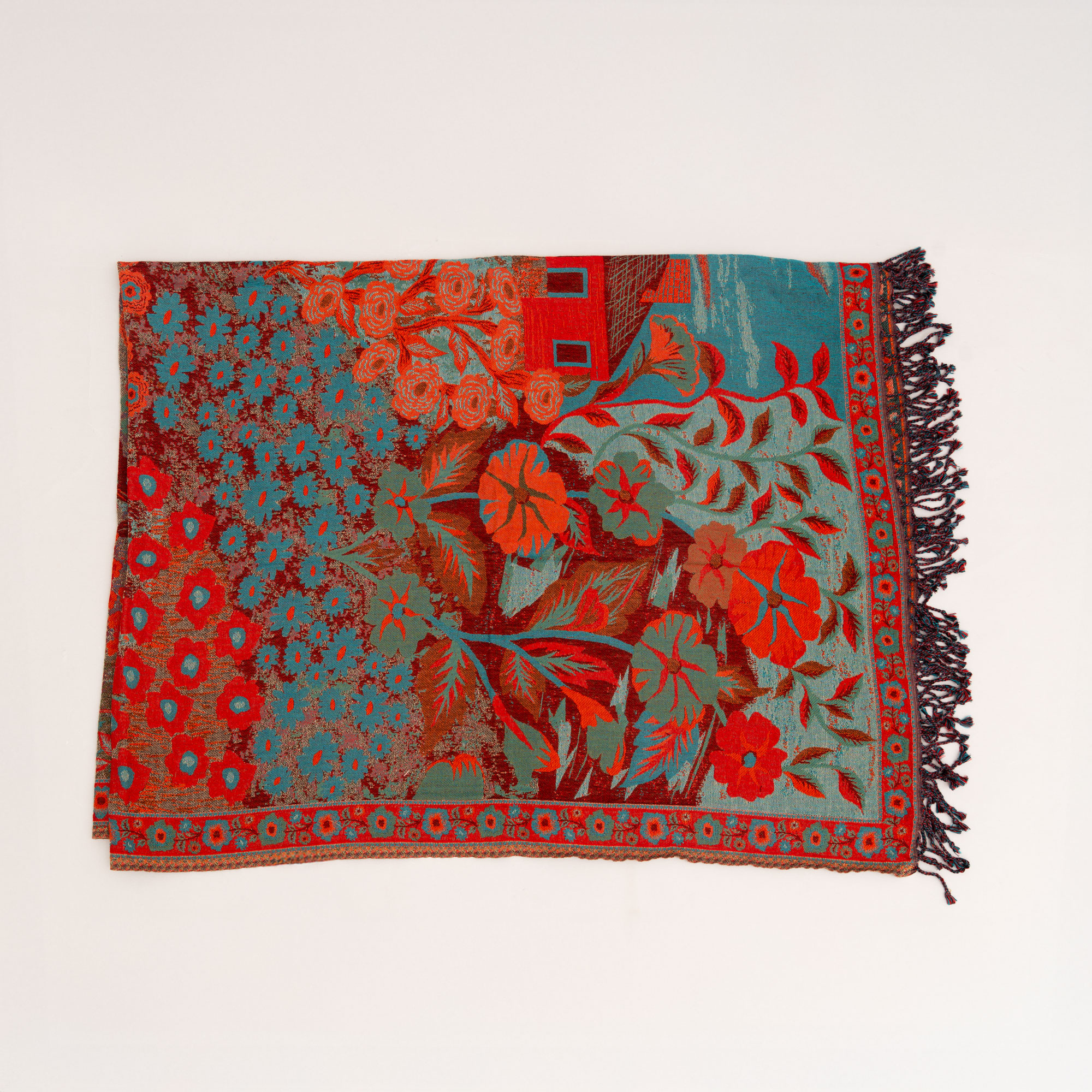 Valley Of Blooms Throw-2