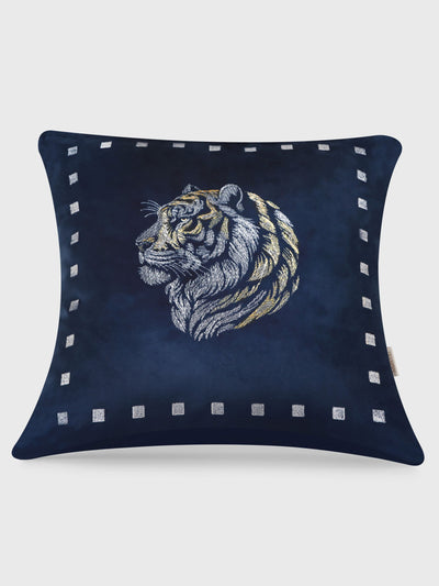 Vanraj Sapphire Velvet Cushion