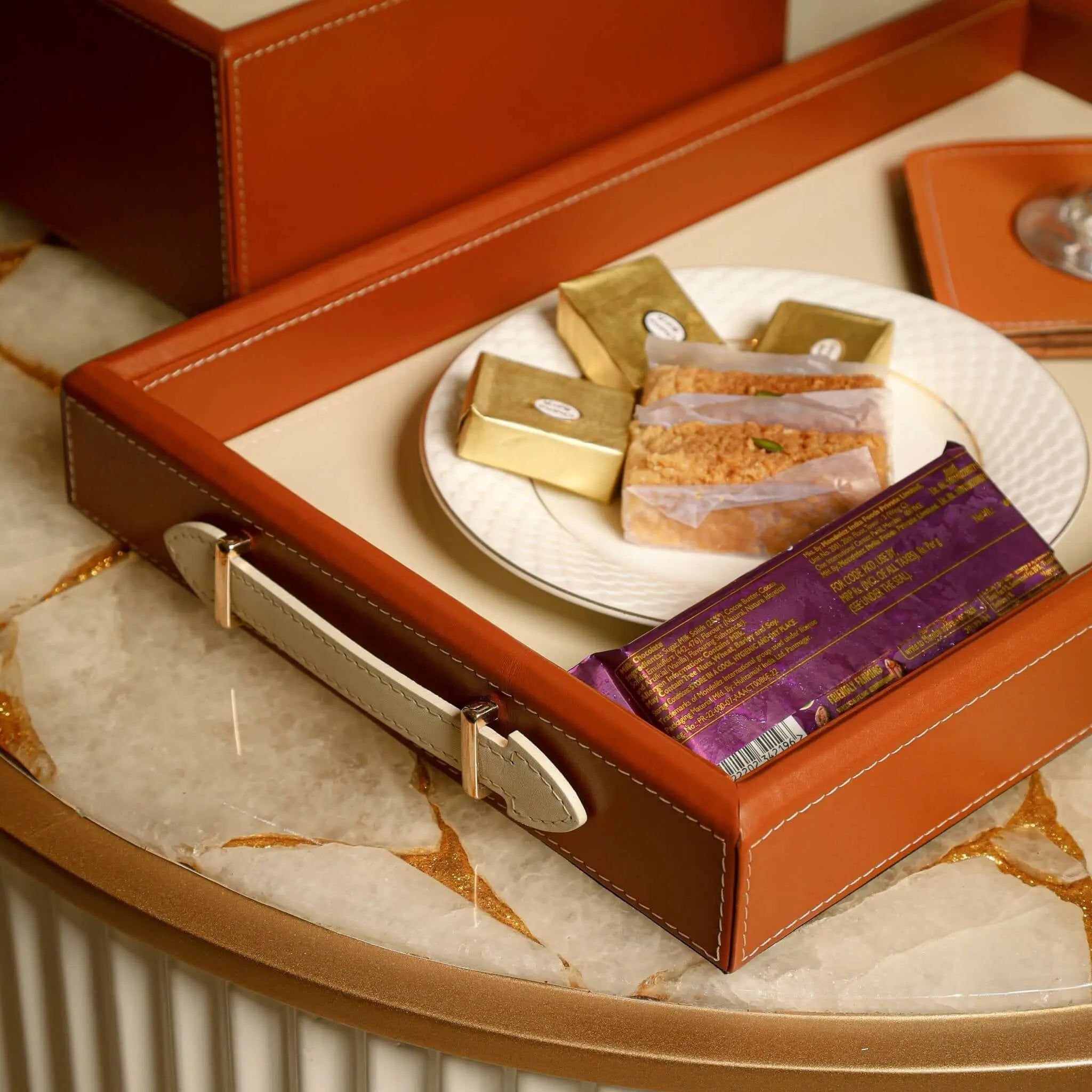Vaulta Genuine Leather Tray - Product Image 