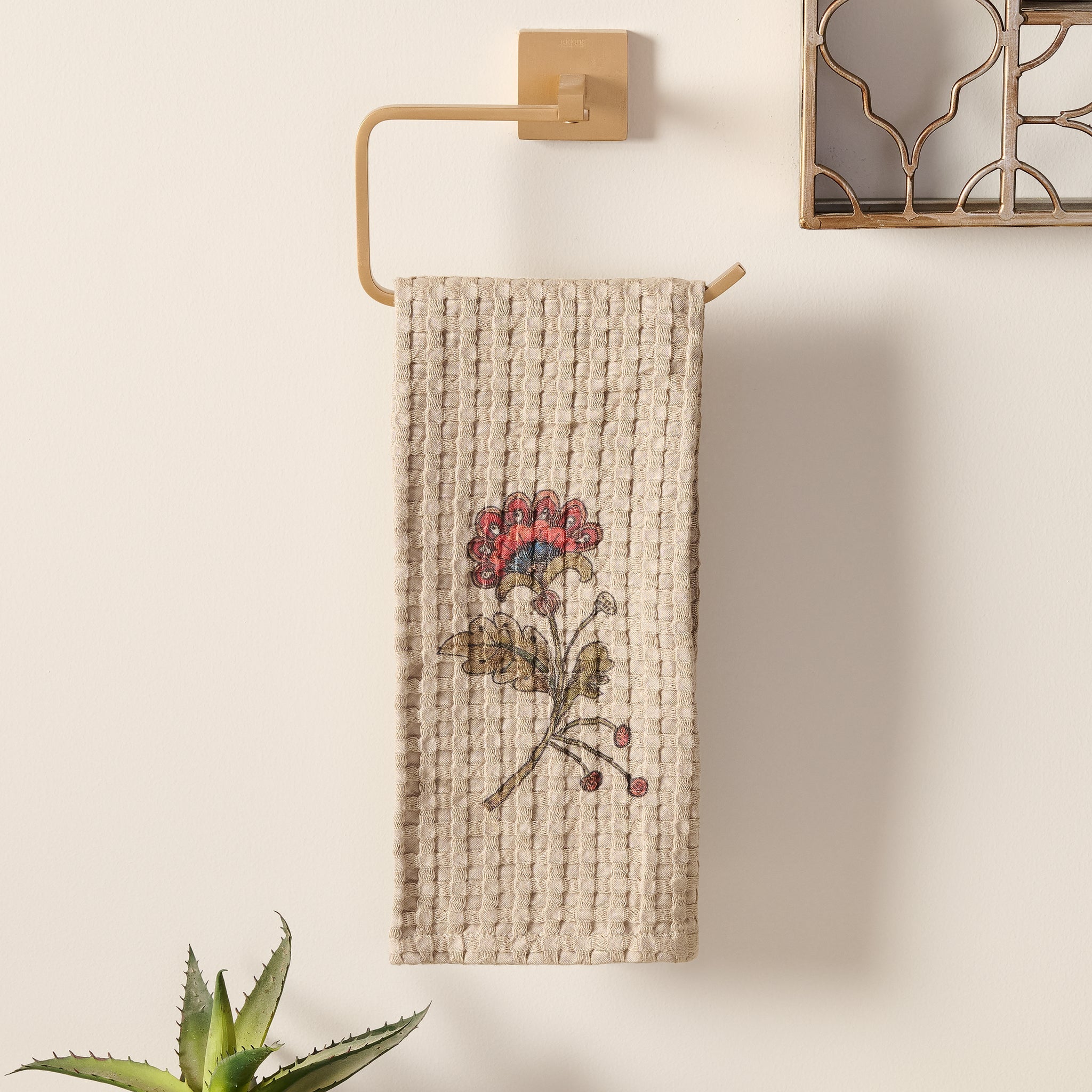 Kshupa | Cotton Bamboo  | Waffle | Hand Towel