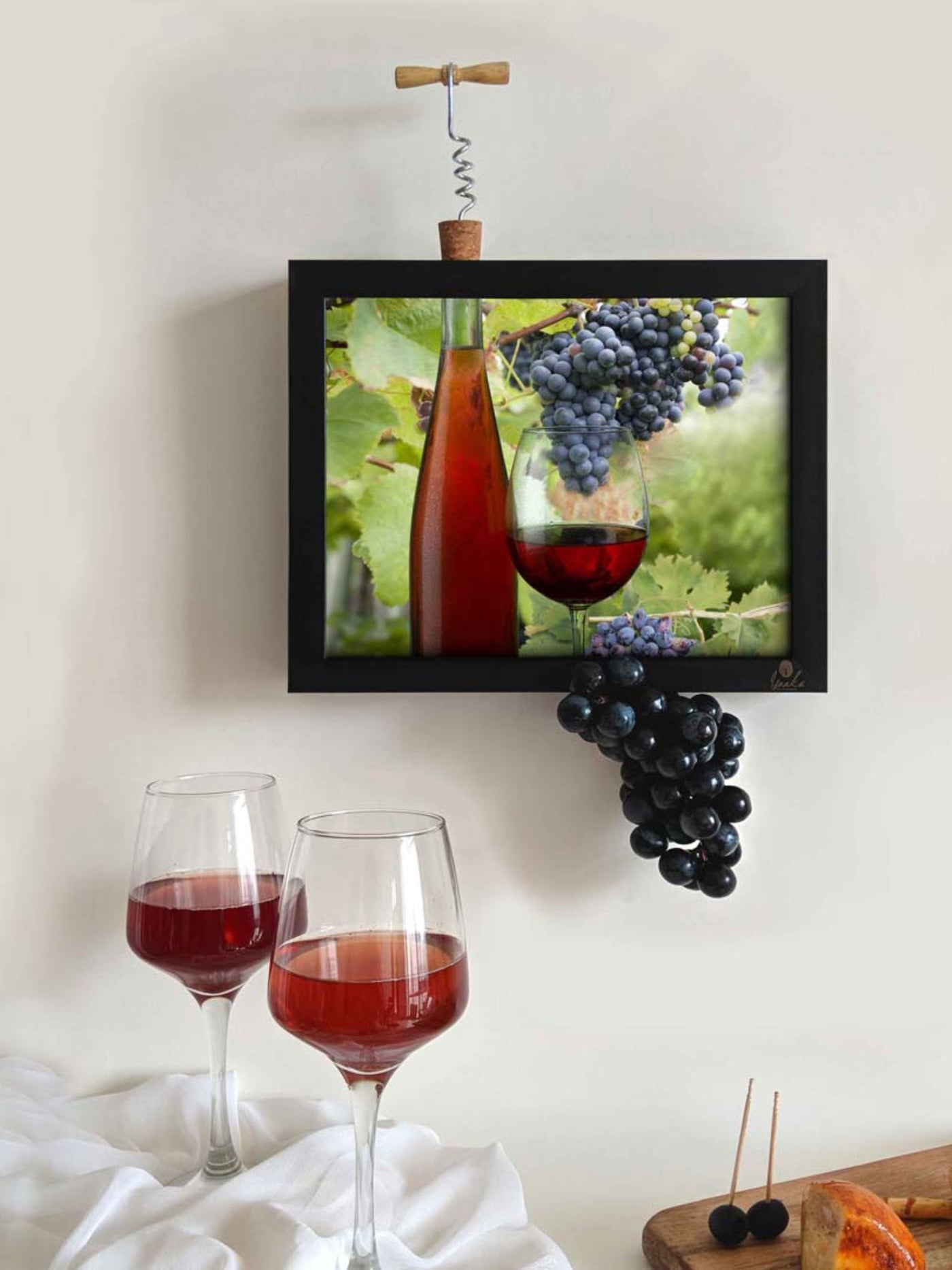 Vineyard Delight Grapes Wall Art