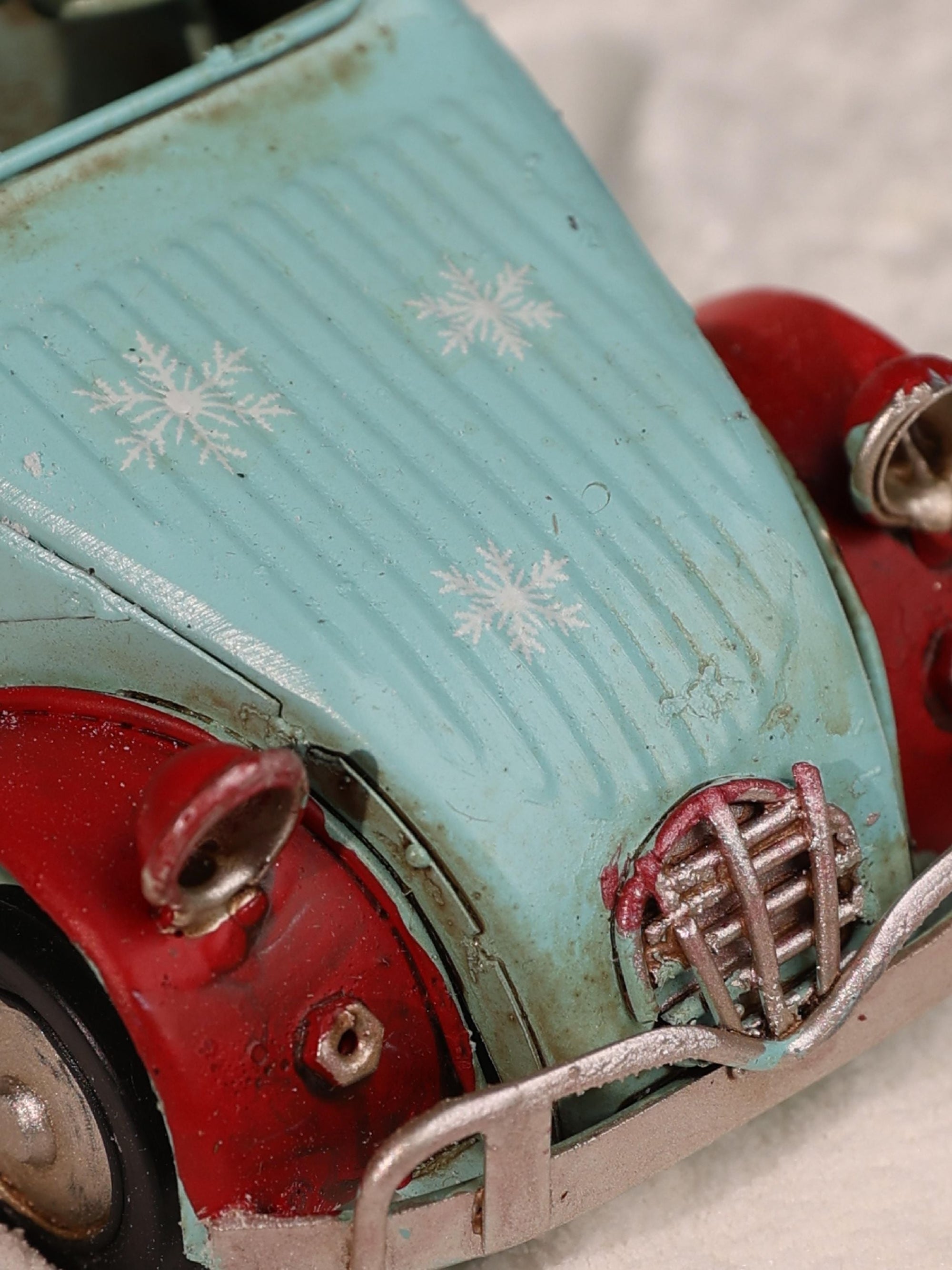 Car with Christmas Decoration