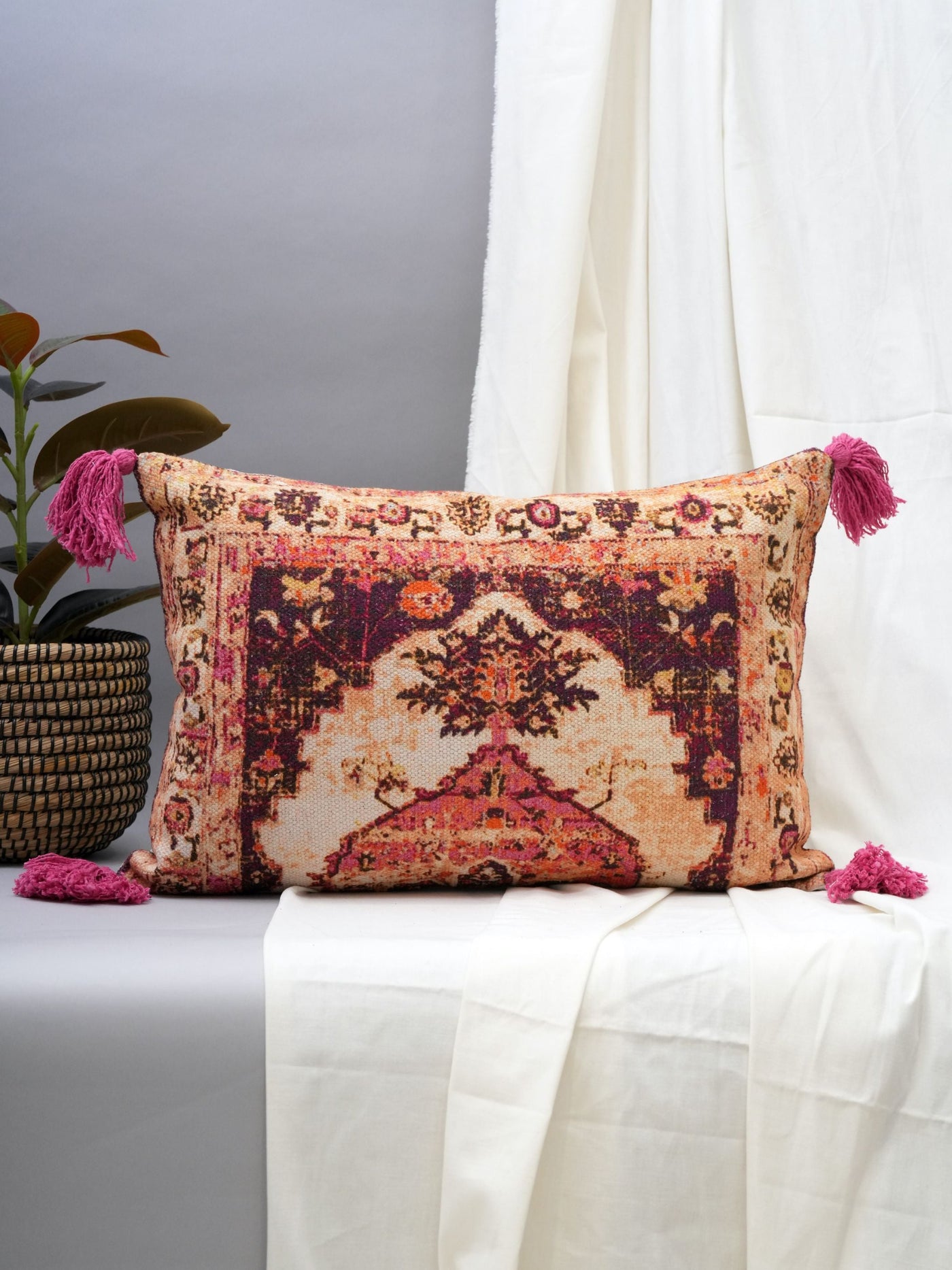 Vintage Charm Pillow Cover