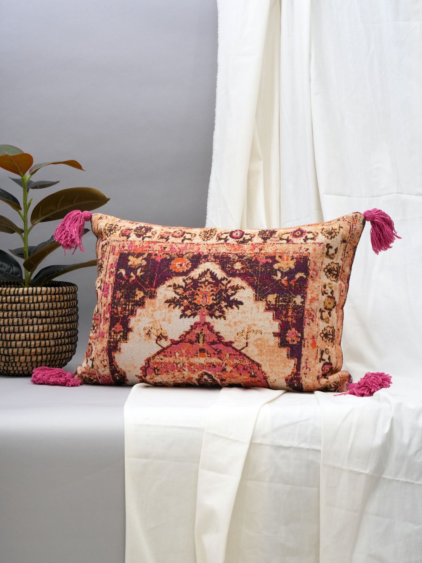 Vintage Charm Pillow Cover