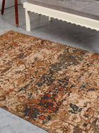 Cotton Printed Rug - Vintage Floral
