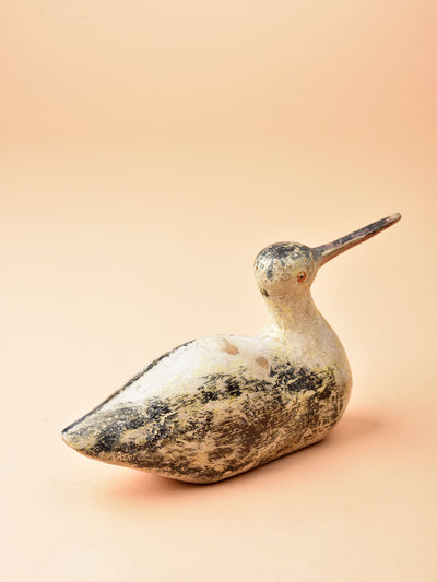 Vintage Hand Carved Duck