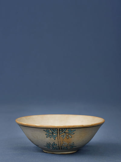 Vintage Hand Painted Ceramic Bowl