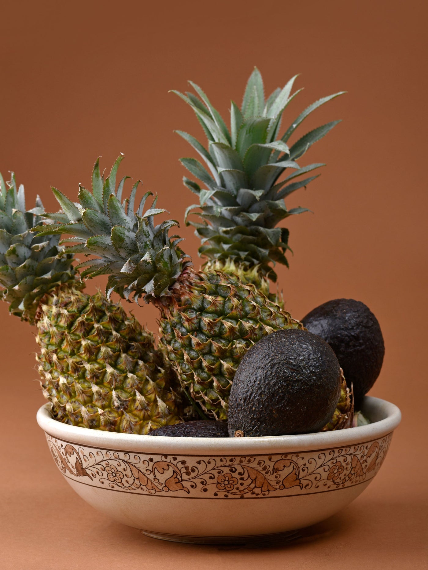 Vintage Handpainted Fruit Bowl