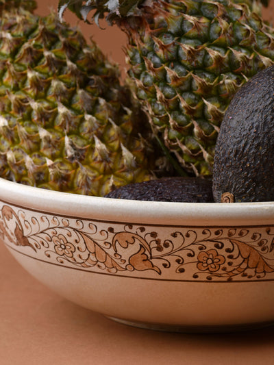 Vintage Handpainted Fruit Bowl