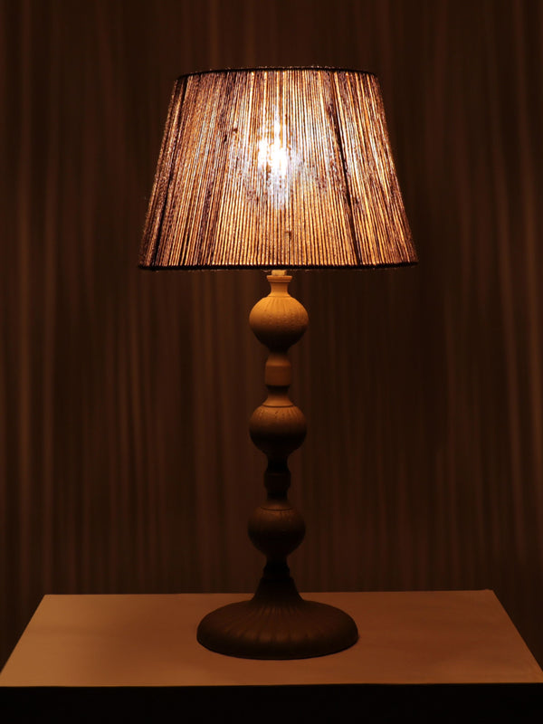 Vintage Jute Theory Table Lamp
