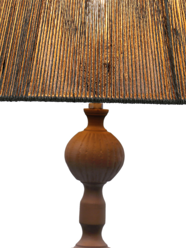 Vintage Jute Theory Table Lamp