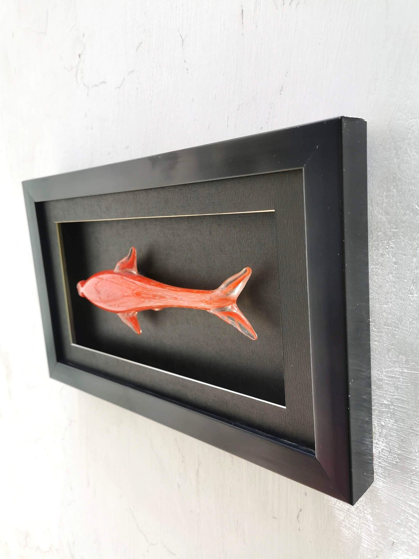 Wall art- Glass Trophy Fish