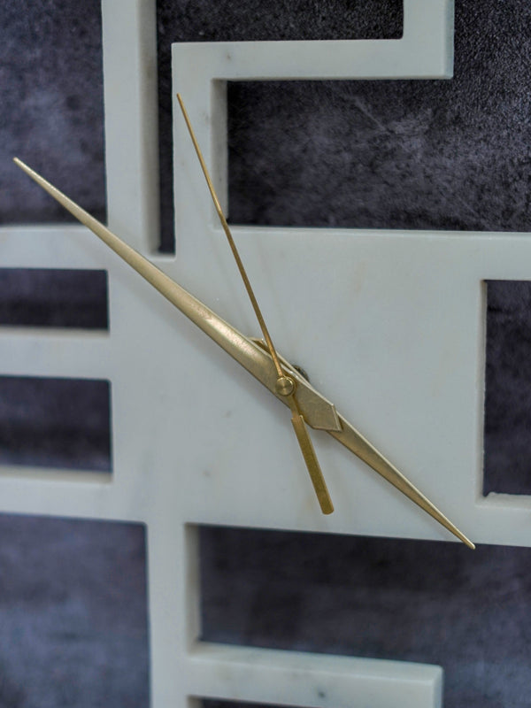 Marble Wall Clock - Numerical