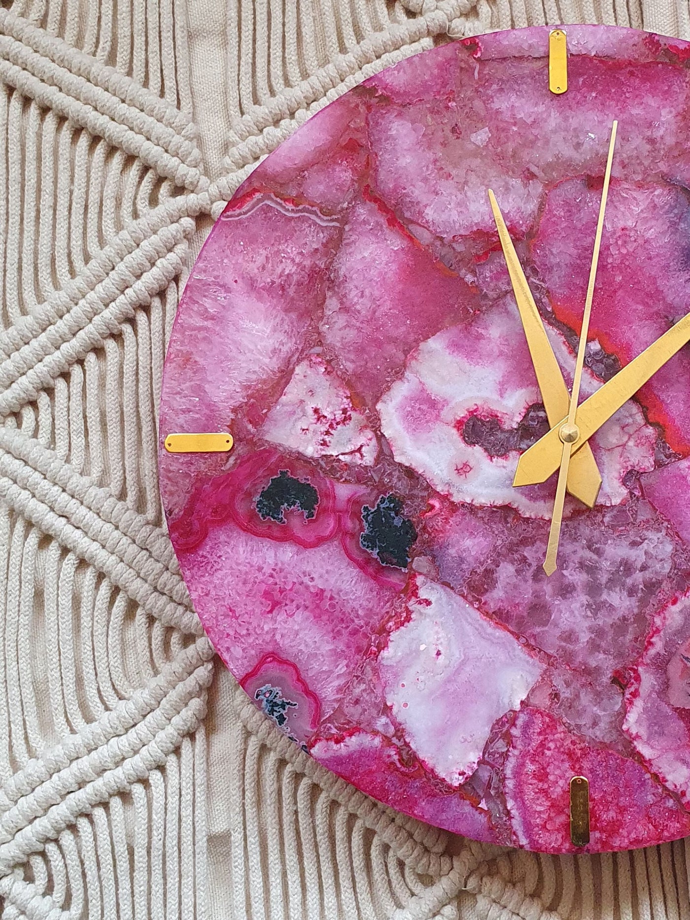 Wall Clock Pink