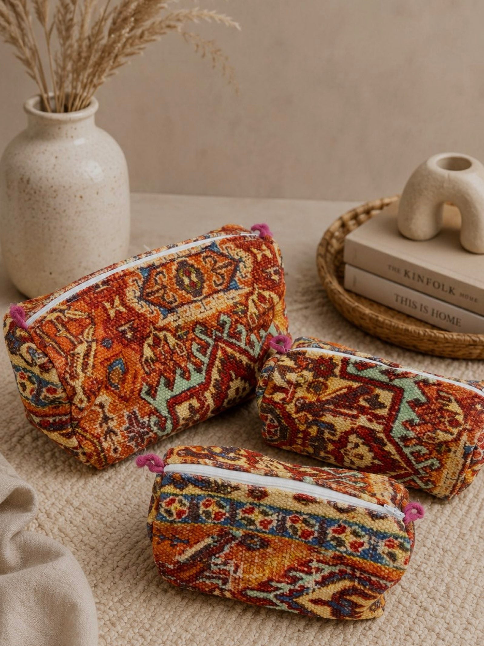 2-in-1 Essential Handwoven Travel sling & pouch set