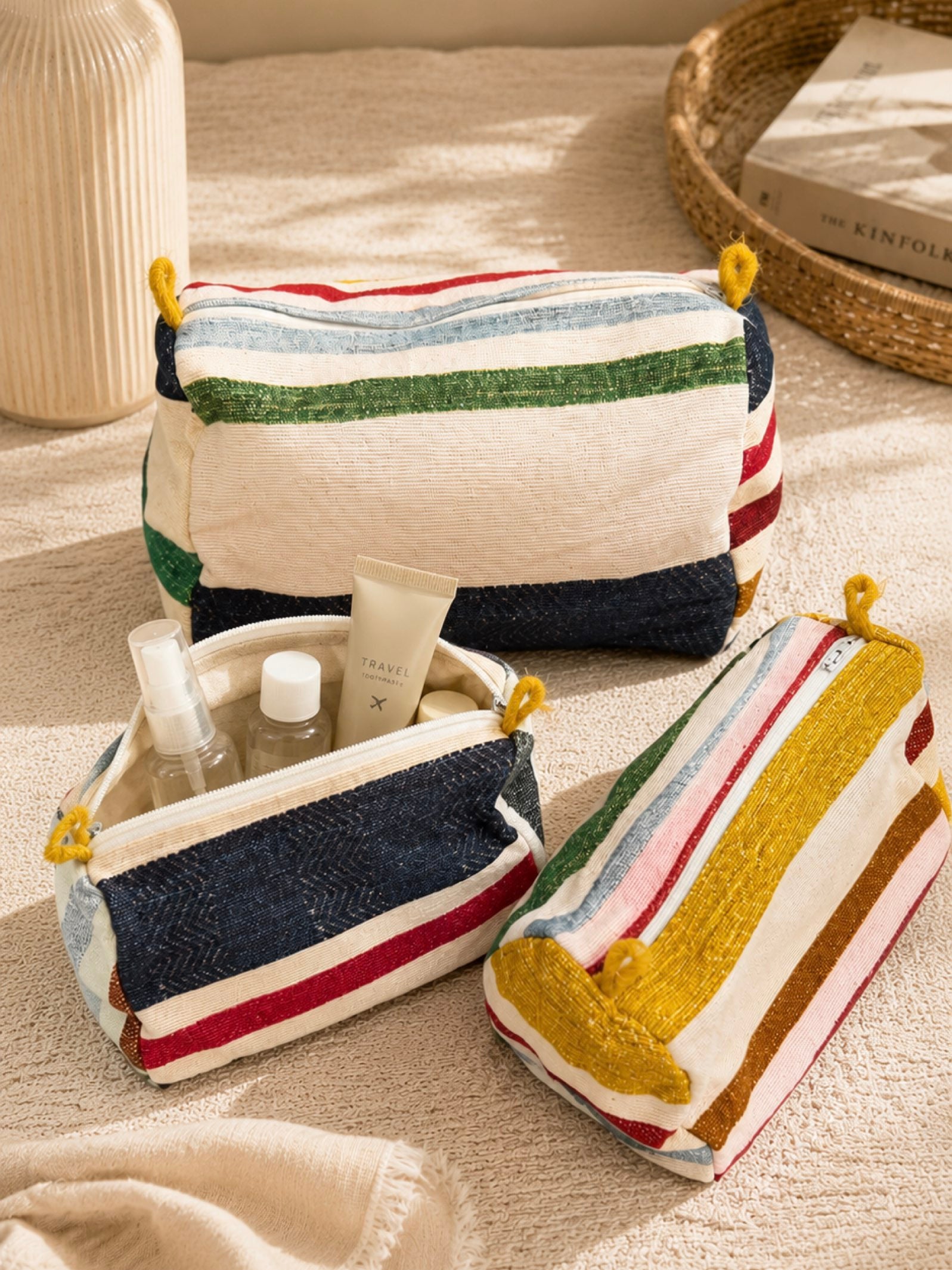 2-in-1 Essential Handwoven Travel sling & pouch set