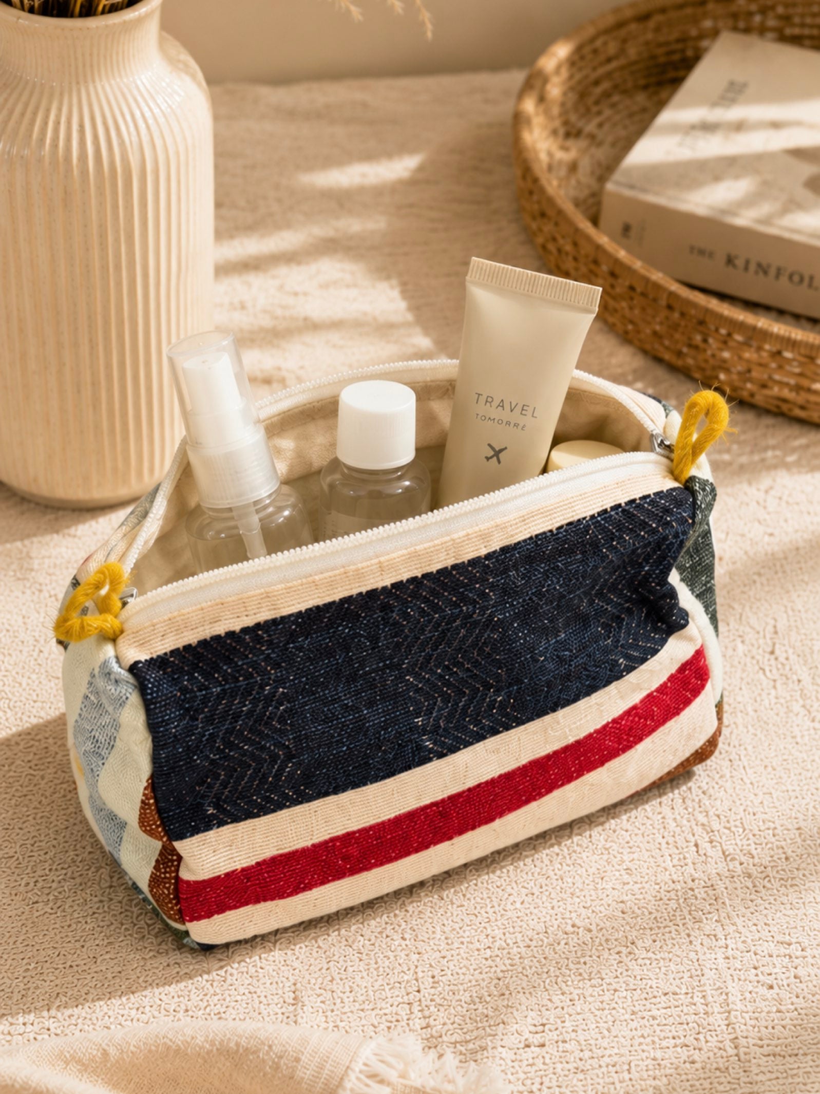2-in-1 Essential Handwoven Travel sling & pouch set