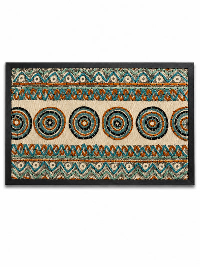 Nomadic Threads Block Printed Embroidered Wall Frame
