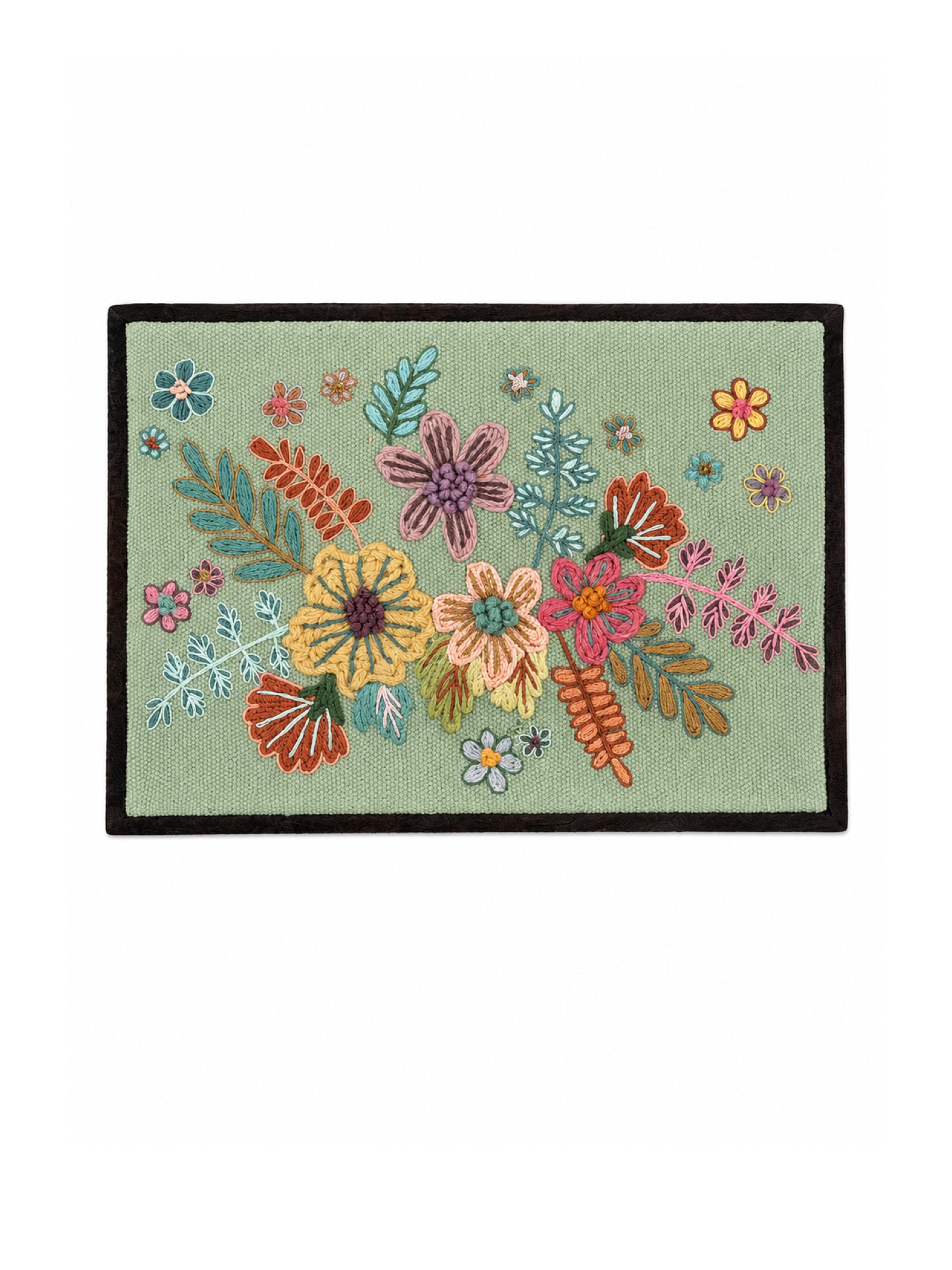 Wildflower Whisper Embroidered Wall Frame