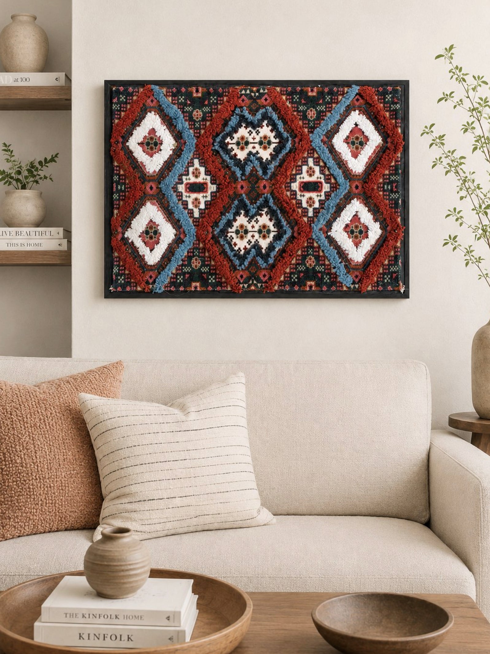 Nomad Heritage Embroidered Wall Frame
