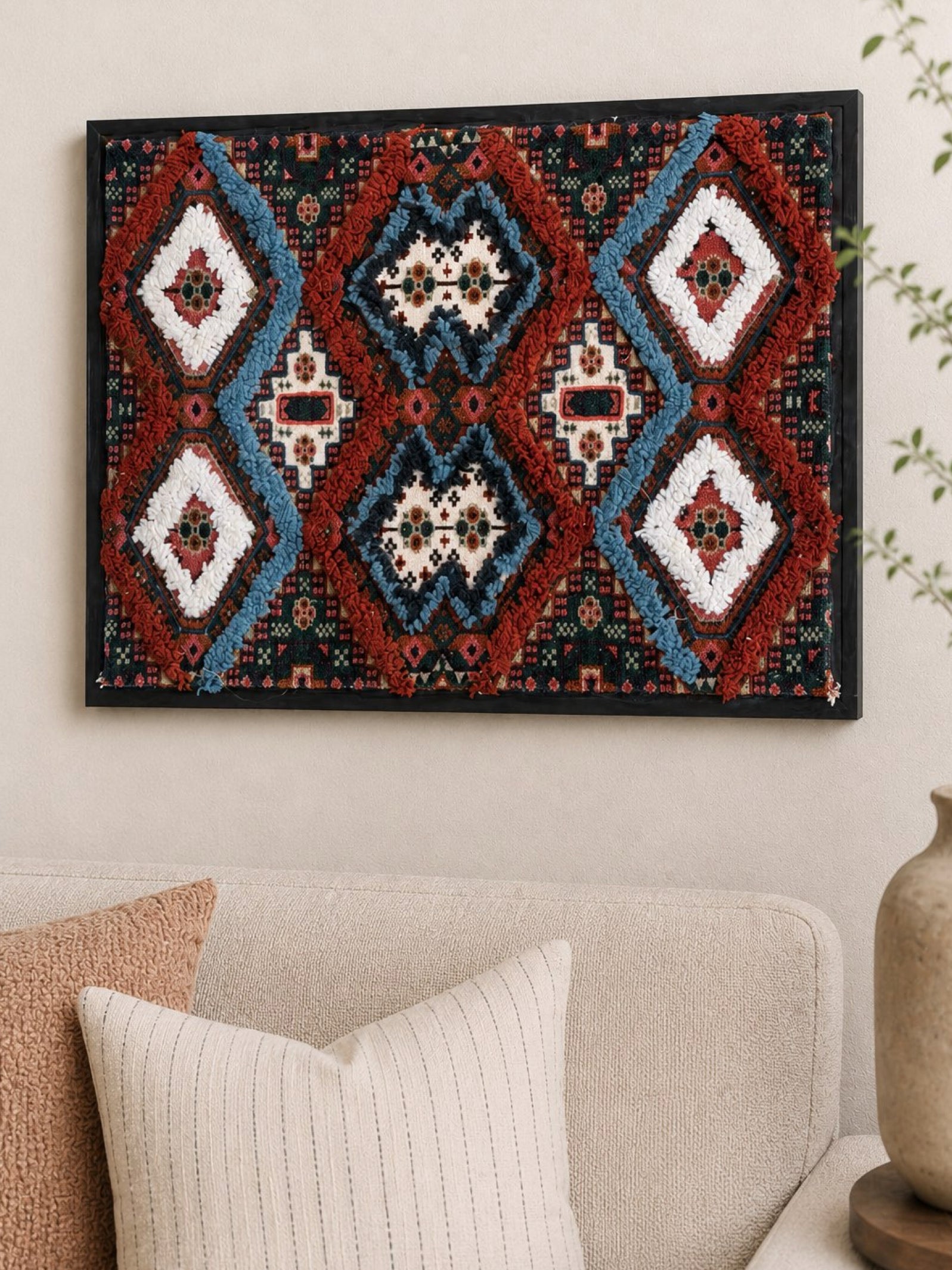 Nomad Heritage Embroidered Wall Frame