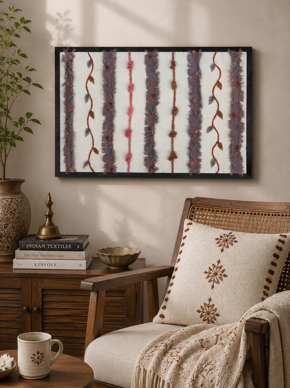 Rustic Threads Embroidered Wall Frame